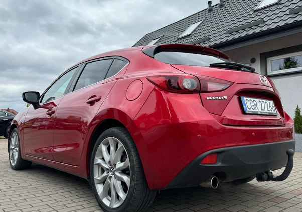 Mazda 3 cena 47900 przebieg: 146000, rok produkcji 2014 z Iława małe 191